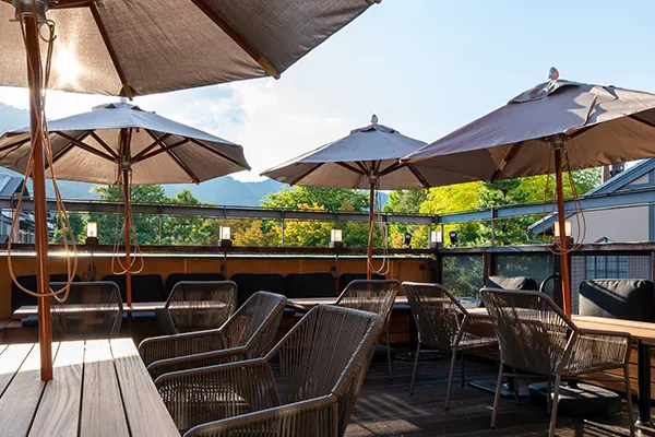 OBU CAFE interior&terrace