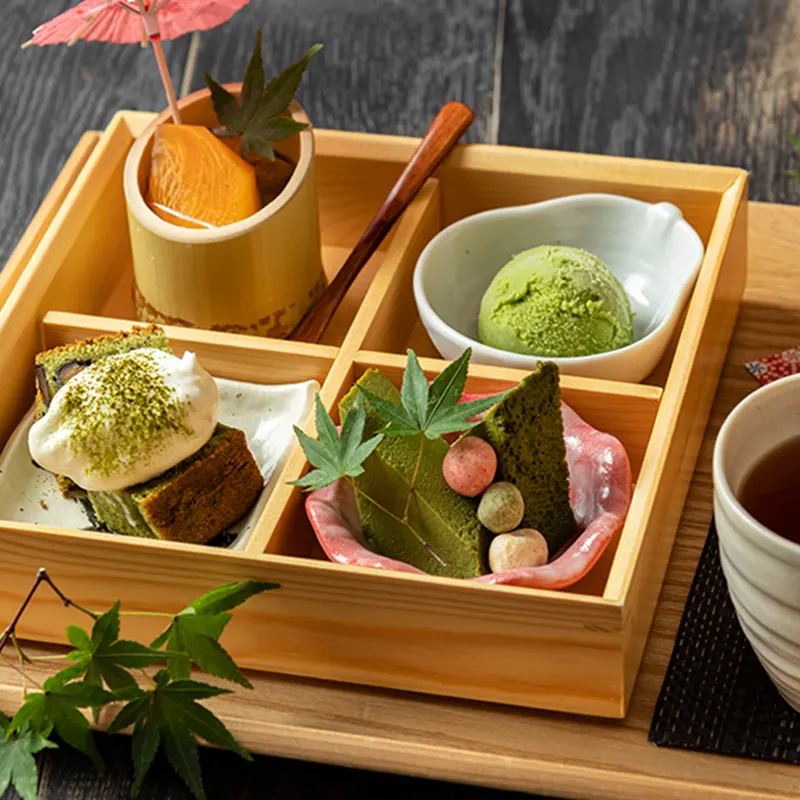 OBU CAFE matcha desserts