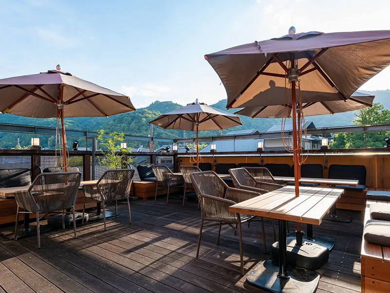 OBU CAFE interior&terrace