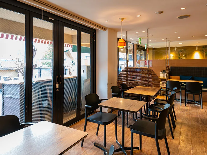OBU CAFE interior&terrace